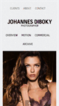 Mobile Screenshot of johannesdiboky.com