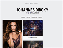 Tablet Screenshot of johannesdiboky.com
